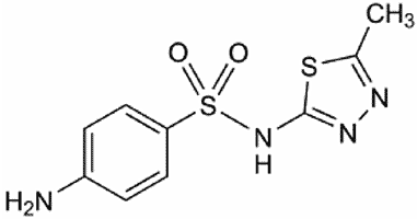Structure of a sulfanomide